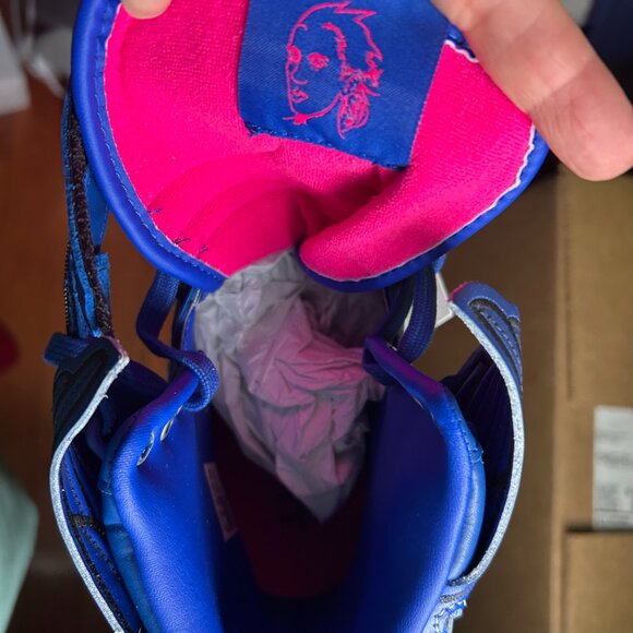 NWT, NIB Jeremy Scott X Adidas Forum Motorsport Wings 4.0 Sneakers GY4421 - Picture 9 of 9